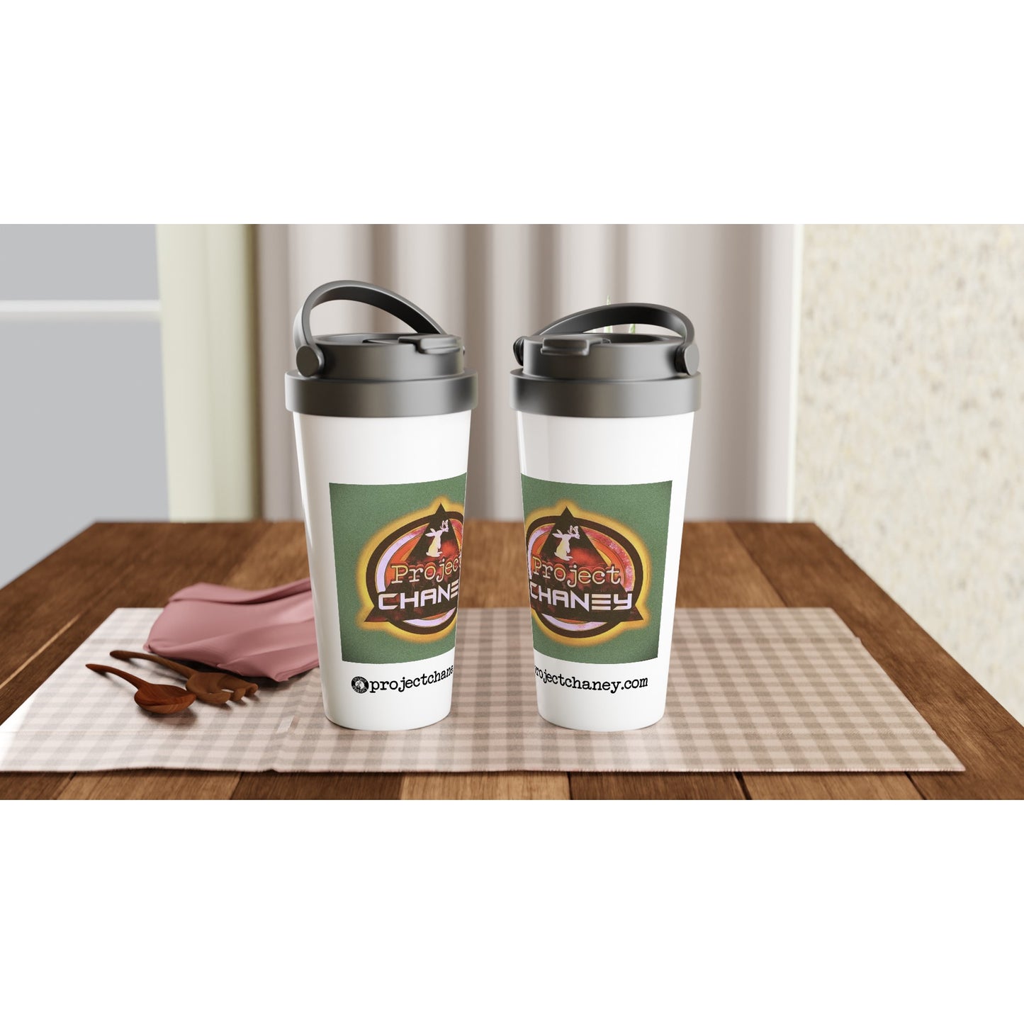 Green Project Chaney 15oz Stainless Steel Travel Mug