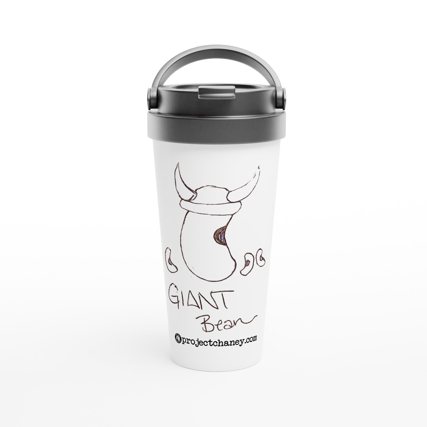 Giant Bean 15oz Stainless Steel Travel Mug