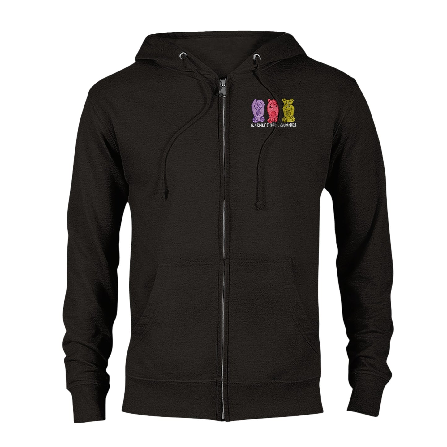 Cute Gummies Zip Up Hoodie