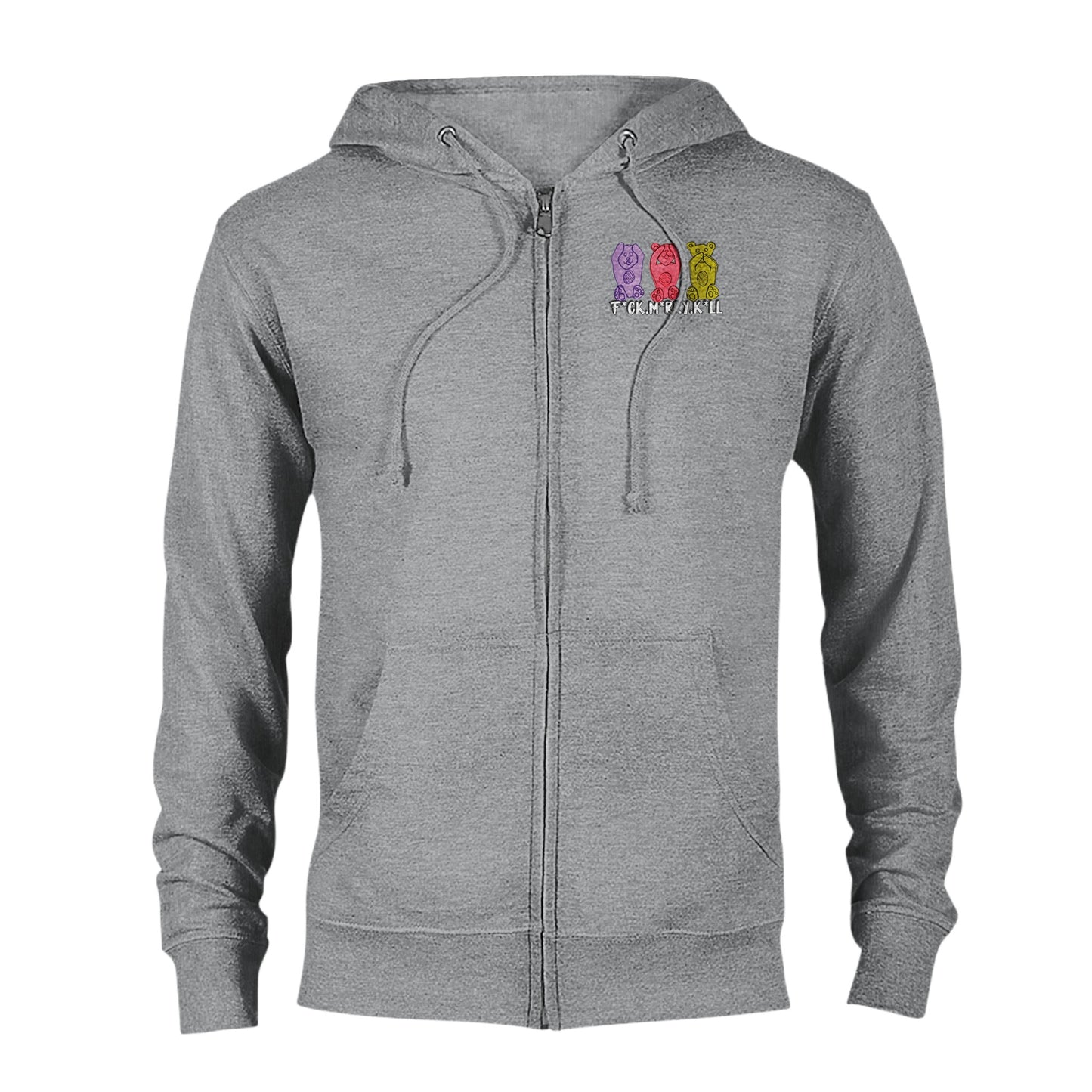 FMK Gummies Zip Up Hoodie