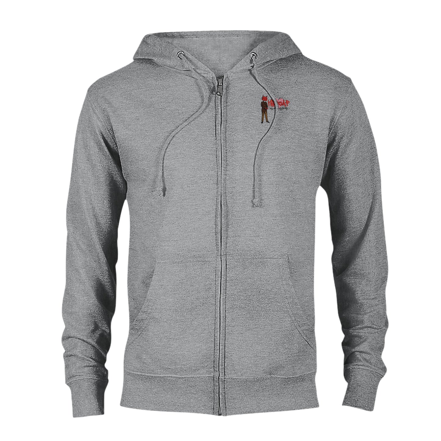 Hippo AF Zip Up Hoodie
