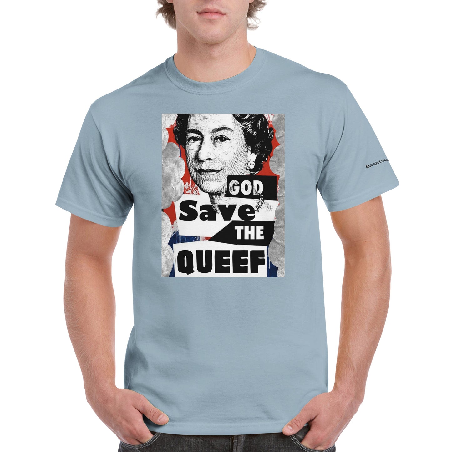 God Save the Queef Crewneck T-shirt