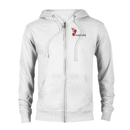 Red Pilled AF Zip Up Hoodie