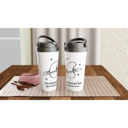 Interdimentional Bean 15oz Stainless Steel Travel Mug