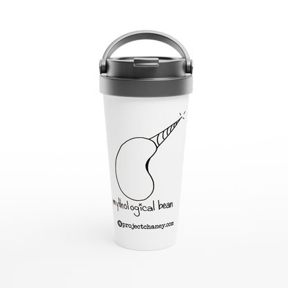 Mythological Bean 15oz Stainless Steel Travel Mug