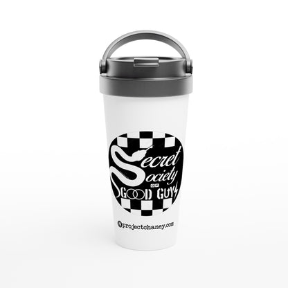 Secret Society of Good Guys 15oz Stainless Steel Travel Mug