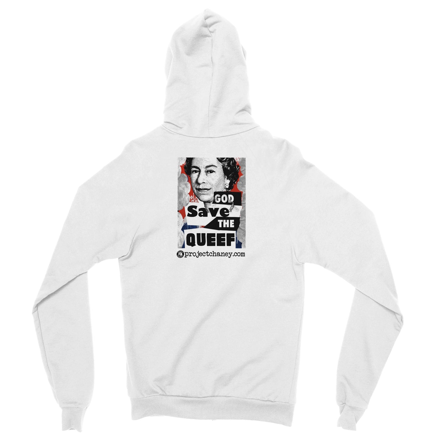 God Save the Queef Zip Up Hoodie