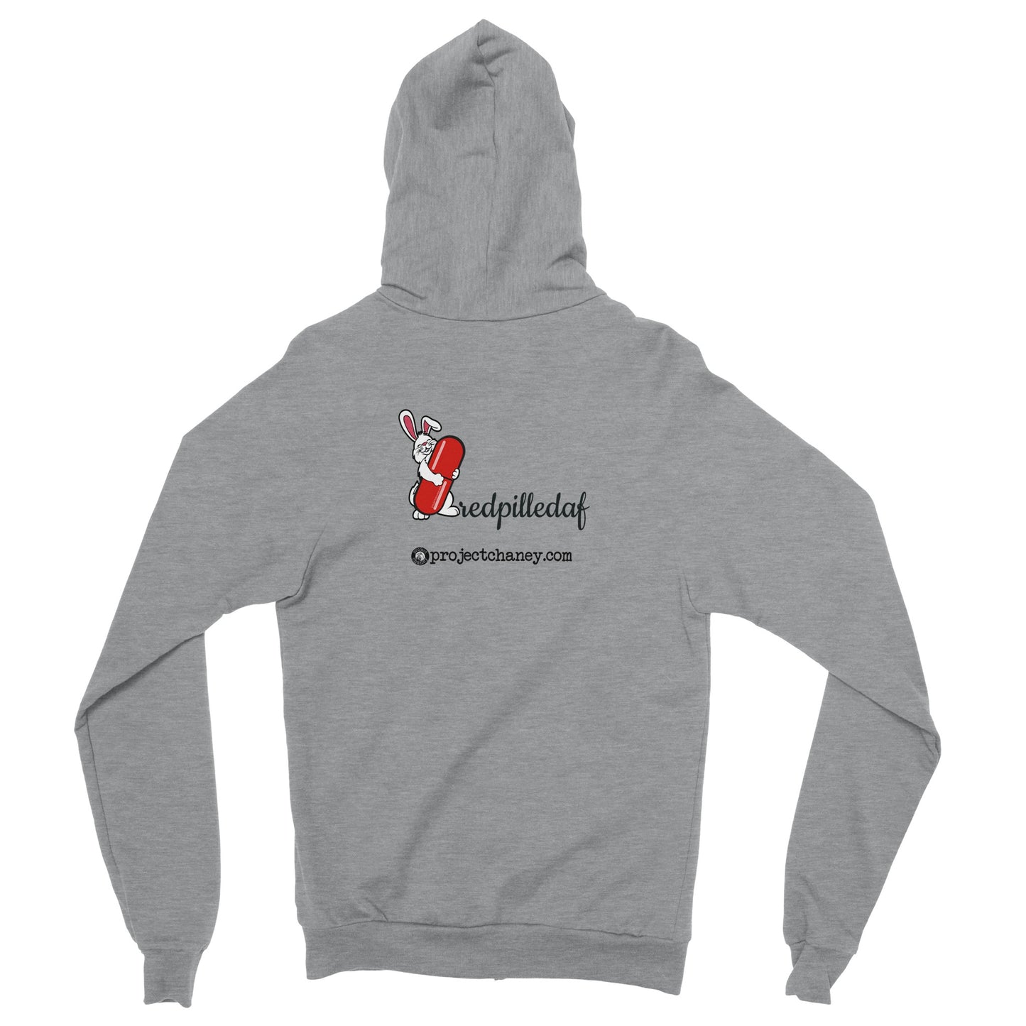 Red Pilled AF Zip Up Hoodie