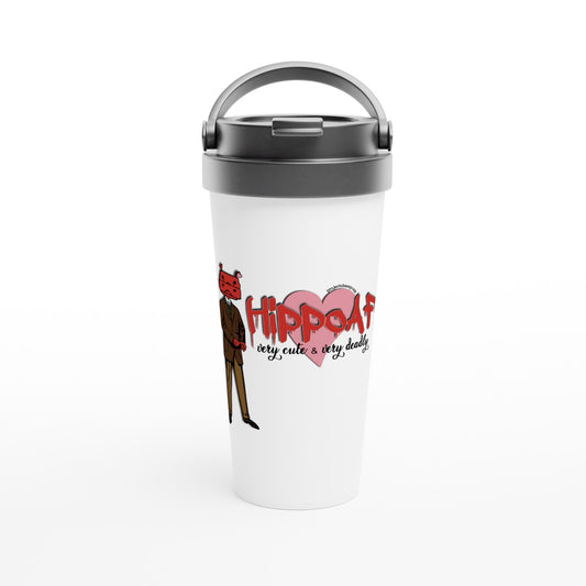 Hippo AF 15oz Stainless Steel Travel Mug